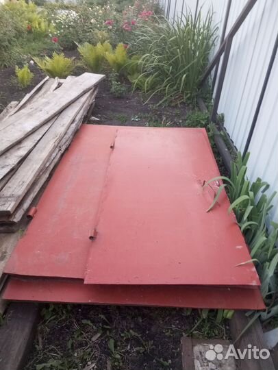 Ворота гаражные металлические бу