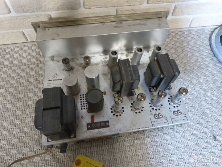 Fisher X-100-A Prof усилитель ламповый tubw 220V