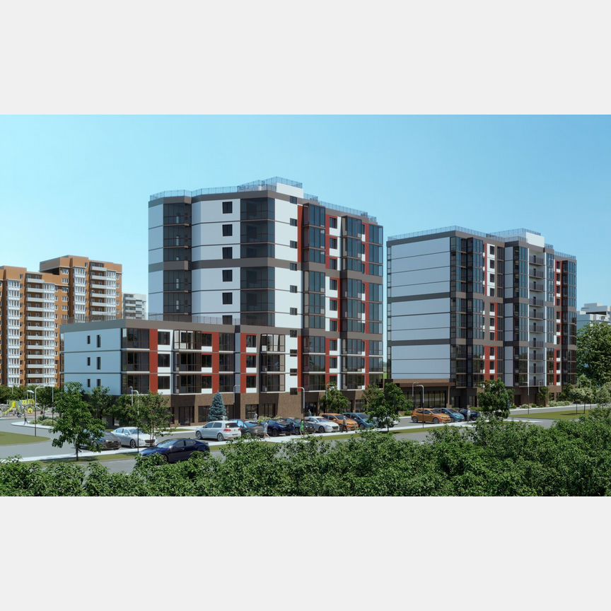 1-к. квартира, 33,4 м², 3/11 эт.