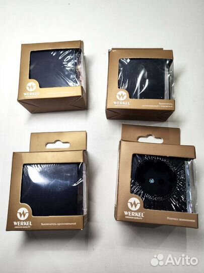 Розетки и выключатели werkel