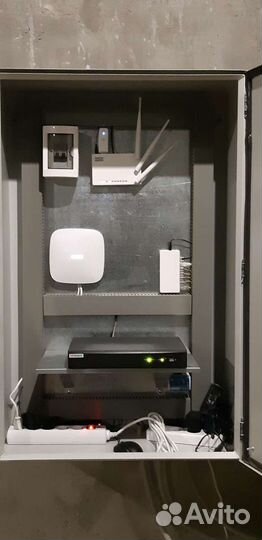 Установка видеонаблюдения, скуд,опс. Монтаж слабот