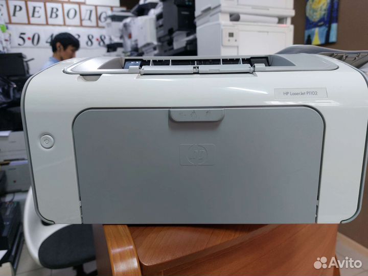 Принтер HP laser jet p1102 лазерный