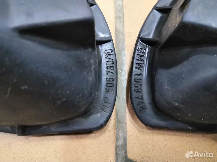 Звукоизоляция задних чашек BMW e32/e34