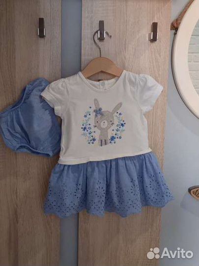 Вещи для девочки Mother care 3-6 6-9