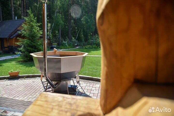 Банный чан всей семьи