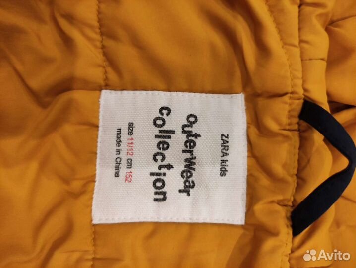 Куртка парка для девочки р152