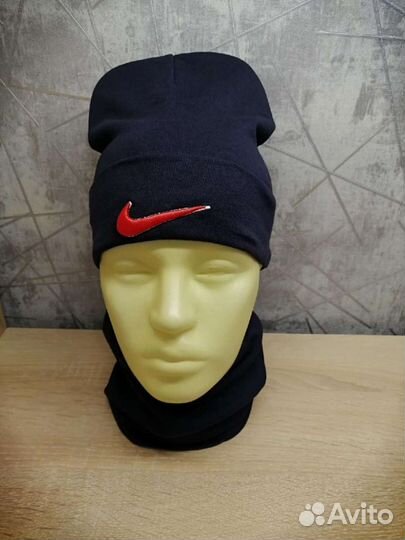 Шапка+снуд Nike весна-осень