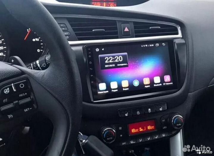 Kia Ceed jd Android магнитола IPS DSP