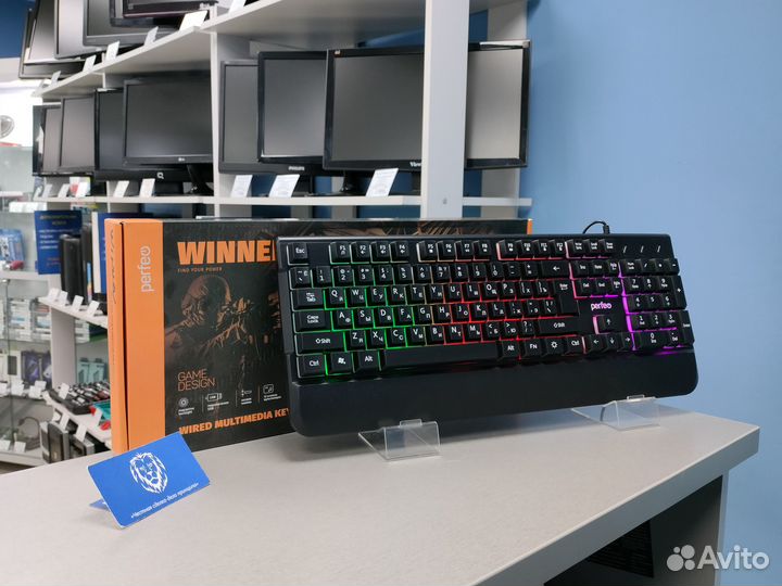 Игровая клавиатура Perfeo Winner/ новая