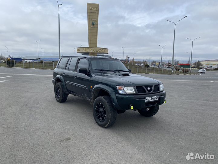 Nissan patrol y61 капот