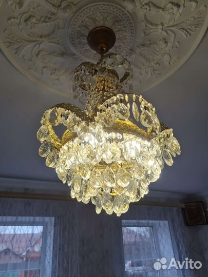Хрустальная люстра СССР