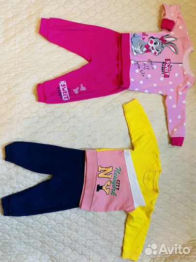 Детская одежда вещи пакетом для девочки