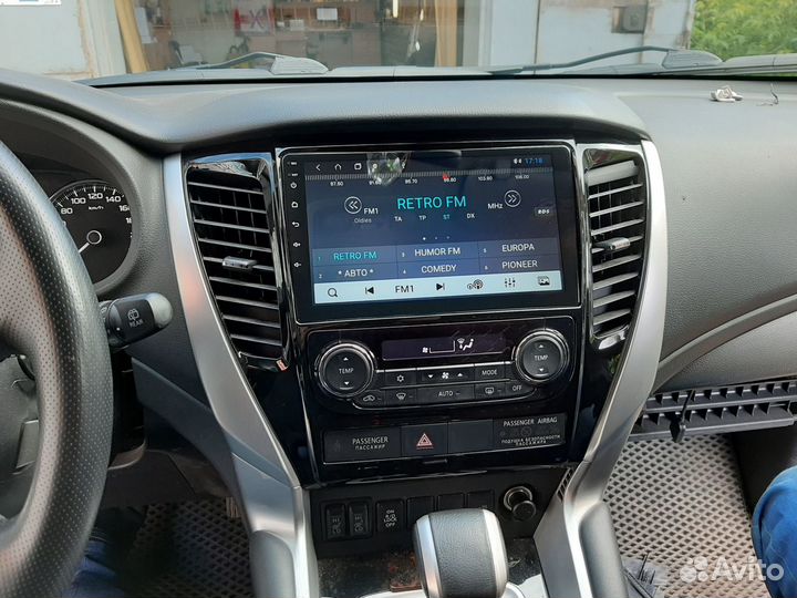 Android магнитола Pajero Sport 2016-20, есть Teyes