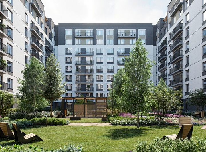 2-к. квартира, 61,6 м², 5/9 эт.