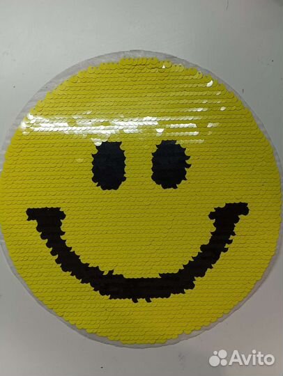 Нашивка с пайетками