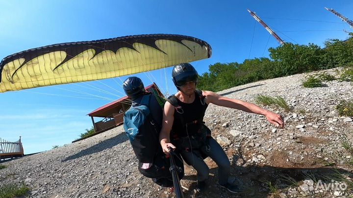 Полёт на параплане