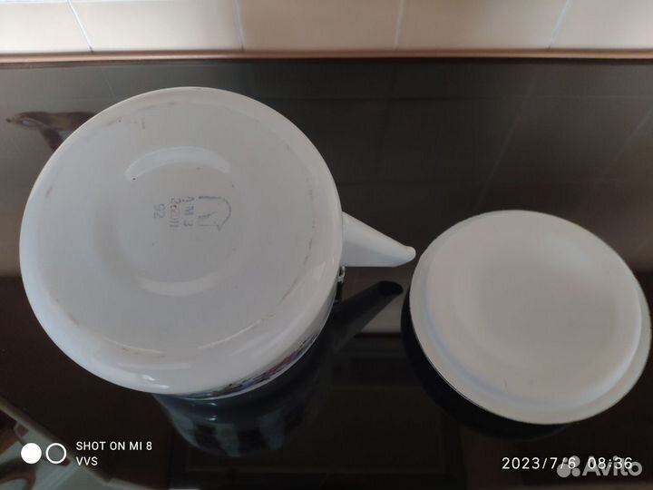 Чайник эмалированный