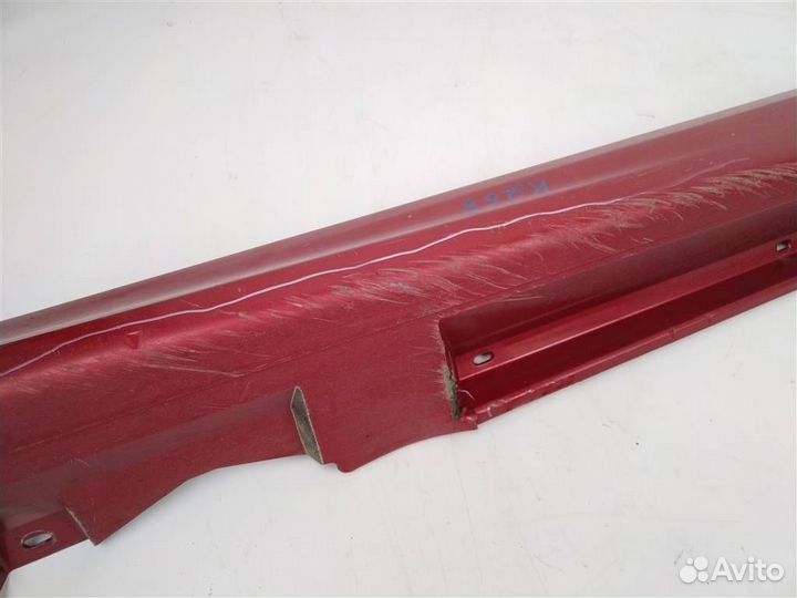 Накладка на порог (наружная) форд фокус 3 2011-20