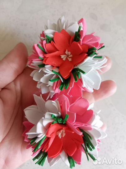 Резинки для волос ручной работы