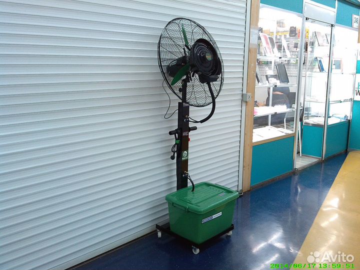 Вентилятор с увлажнителем. Корея