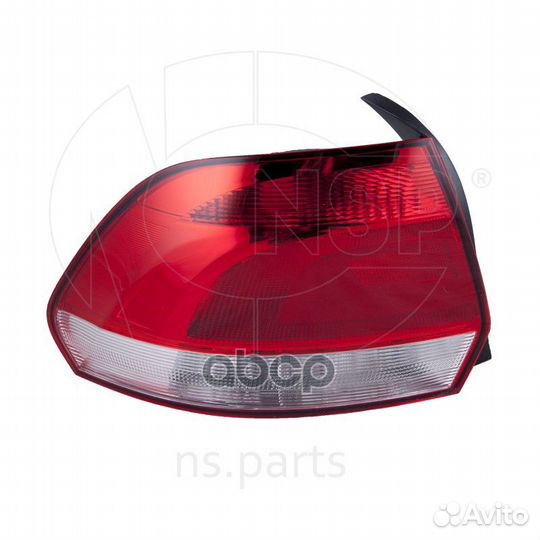 Фонарь задний L VW Polo Sedan II 2015- NSP NSP