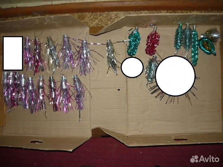 Ёлочные игрушки СССР