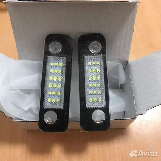 Подсветка номера на Ford Fiesta Fusion Mondeo 2