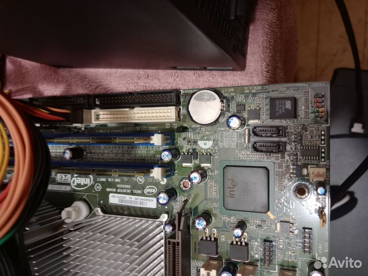 Комплект Intel D865GSA+ процессор+озу 2Gb,Hdd80Gb