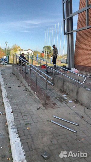 Перила из нержавеющей стали