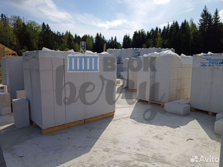 Газоблок Бонолит / Стеновой блок bonolit