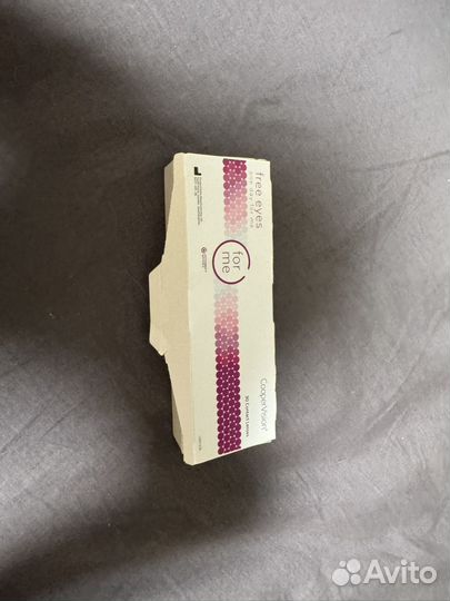 Линзы cooper vision one day for me -1.25