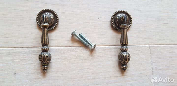 Мебельные ручки латунь