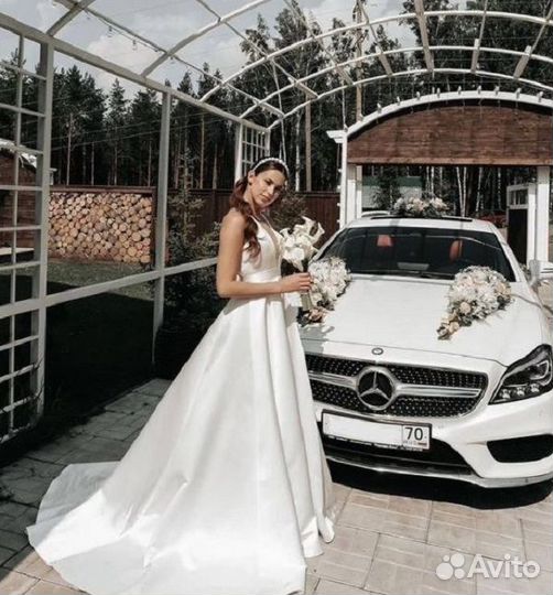 Украшение авто на свадьбу