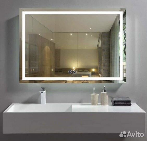 Зеркала с фронтальной подсветкой (на лицо)