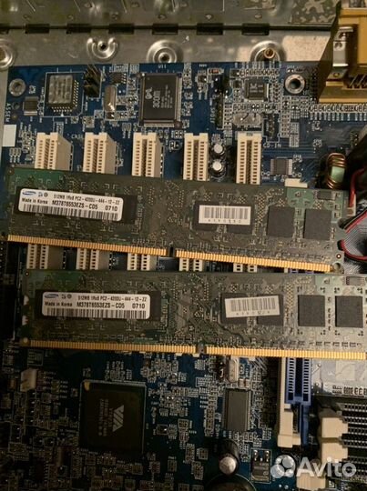 Системный блок с материнской платой