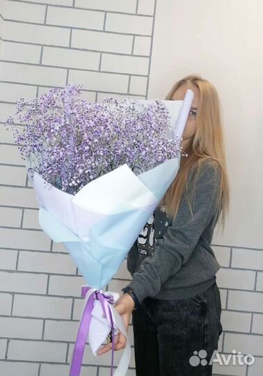 Цветы гипсофила букет