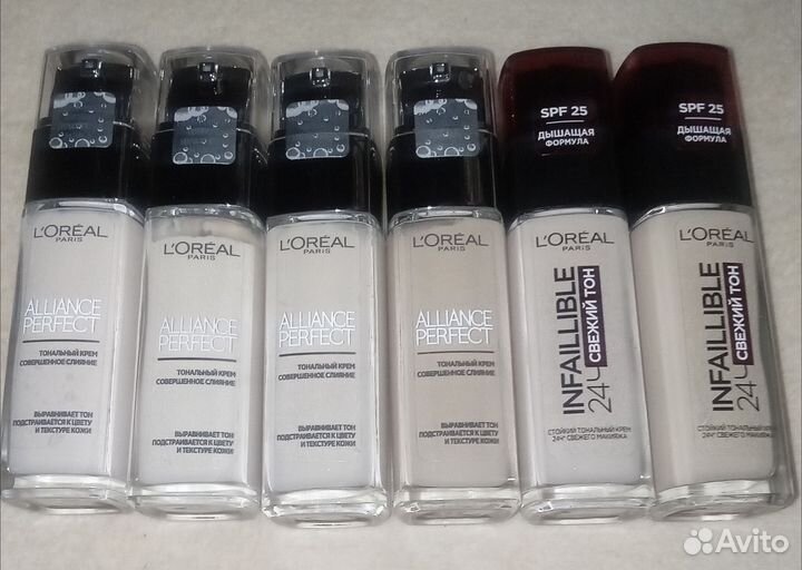 Тональный крем loreal,Max factor,maybelline.Авито