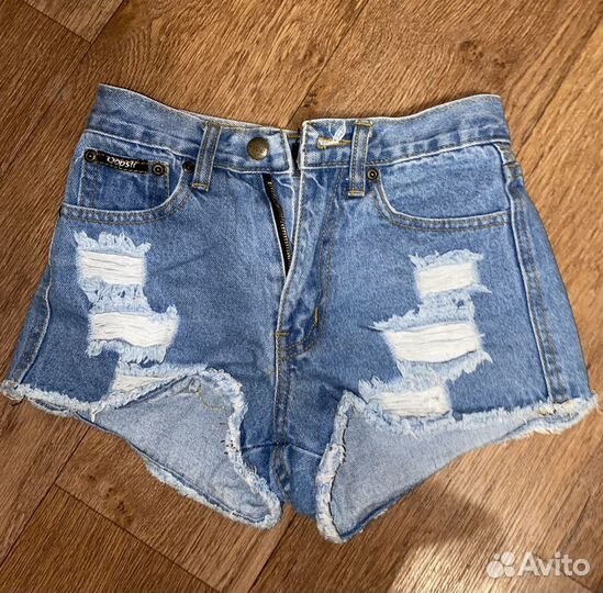Шорты джинсовые