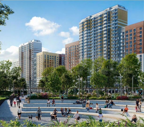 1-к. квартира, 34,3 м², 10/20 эт.