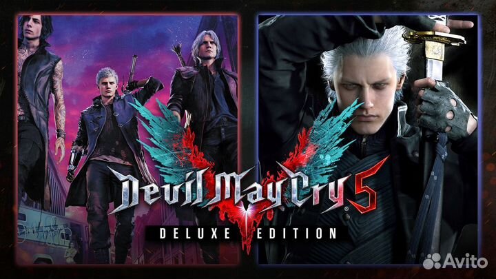 Devil May Cry 5 Deluxe and Vergil на PS4,PS5