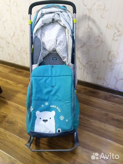 Детские санки коляска бу