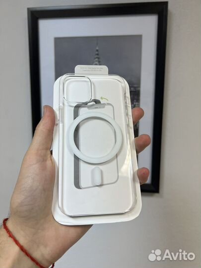 Чехол на iPhone 12 /13/14 magsafe пластик