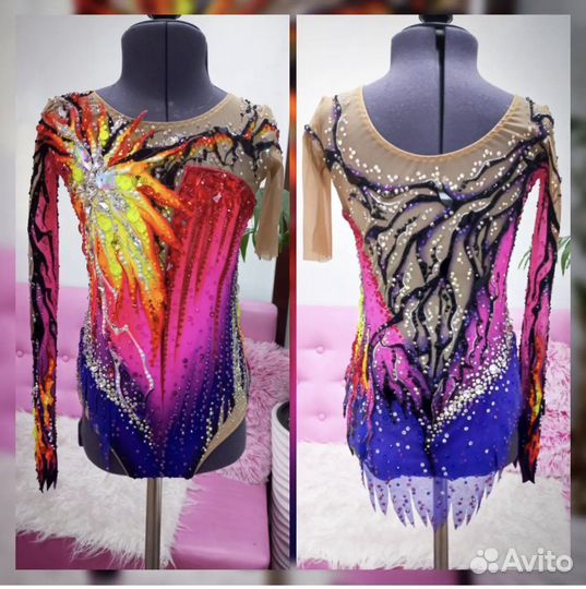 Купальник для художественной гимнастики 134-146