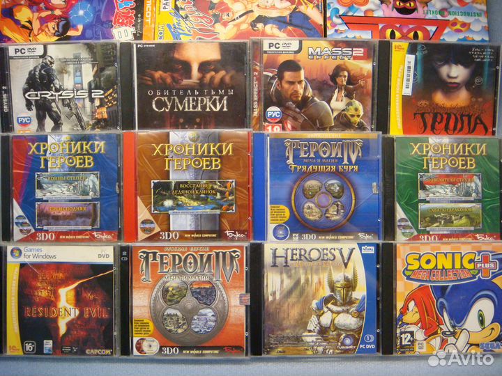 Компьютерные игры диски лицензия