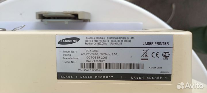 Samsung принтер сканер копир,3в 1