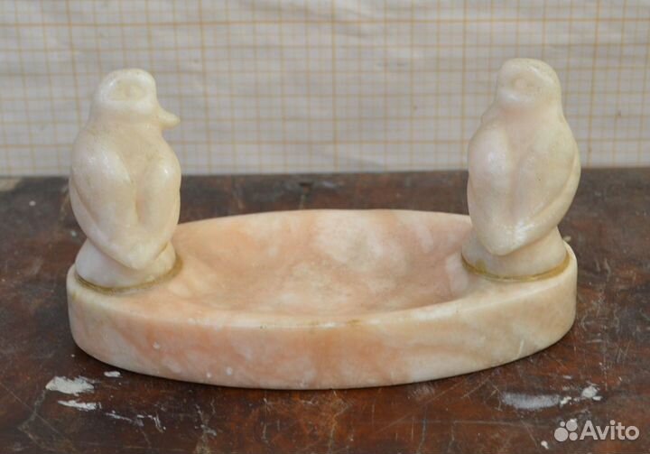 Статуэтка фигурка скульптура СССР Визитница утки