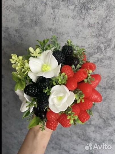 Подарочный букет из мыла ручной работы