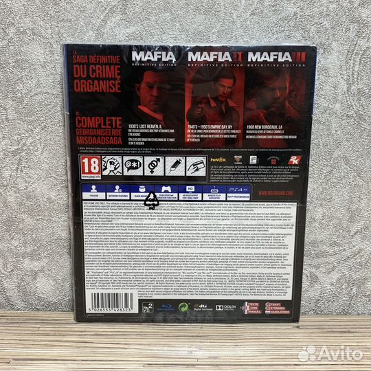 Новый/Mafia Trilogy (Все 3 Части в 1) на PS4/PS5