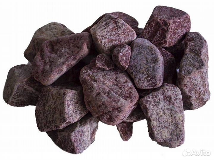 Кварцит малиновый для бани (в наличии)