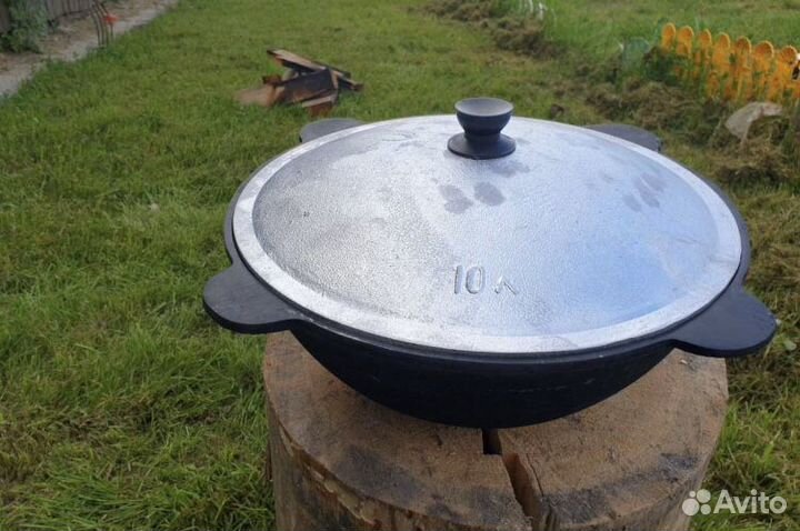 Казан узбекский 10л